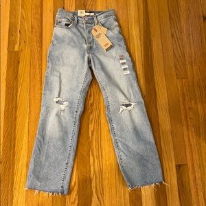 Levi’s Ribcage Straight Ankle